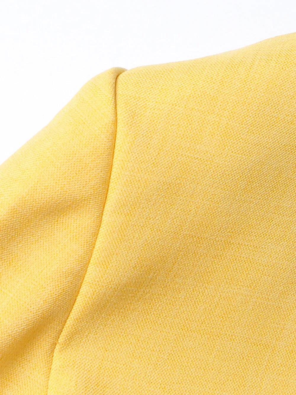 DEIDE Asymmetric Blazer in Yellow