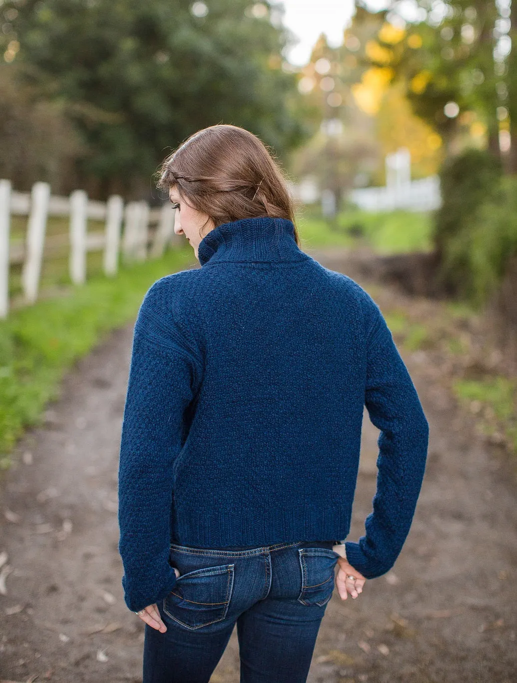 Double Seed Ribbed Turtleneck Pattern