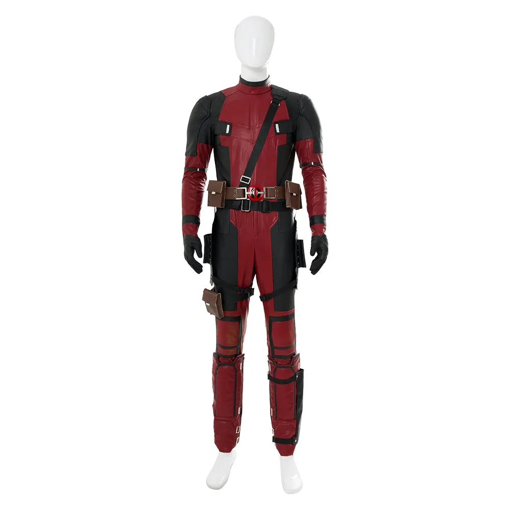 DPool Coat Pants Outfit Halloween Carnival Suit Cosplay Costume