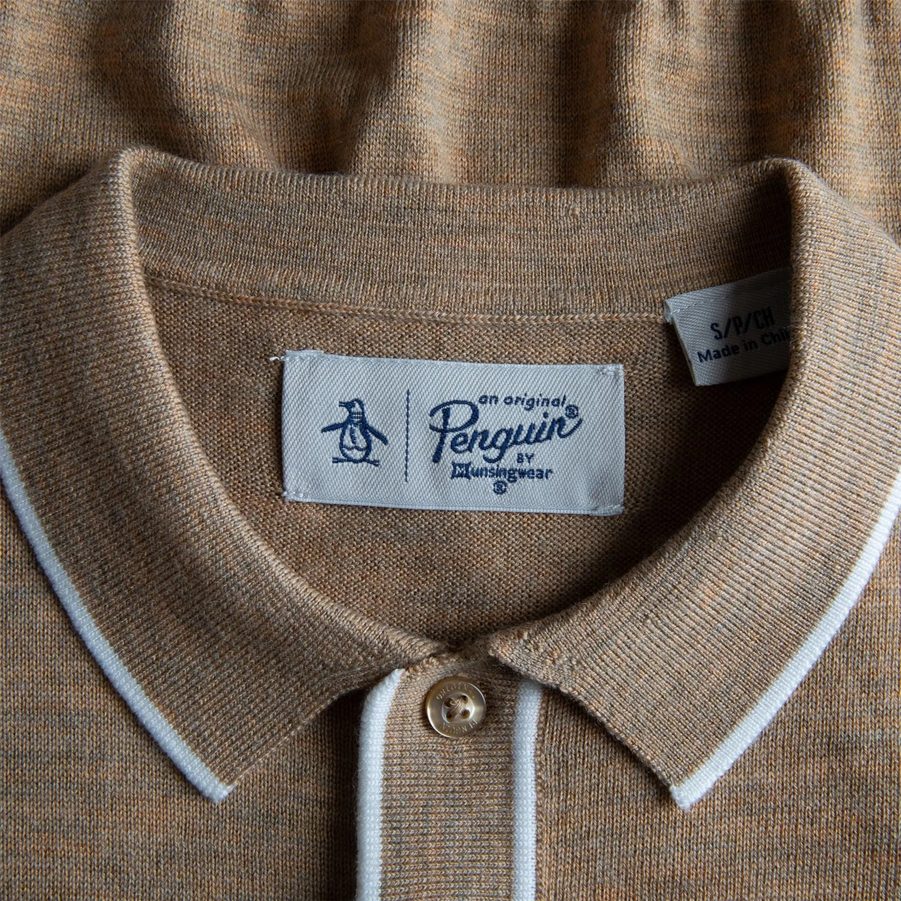 Earl Merino Sweater Light Prairie Sand - AW23