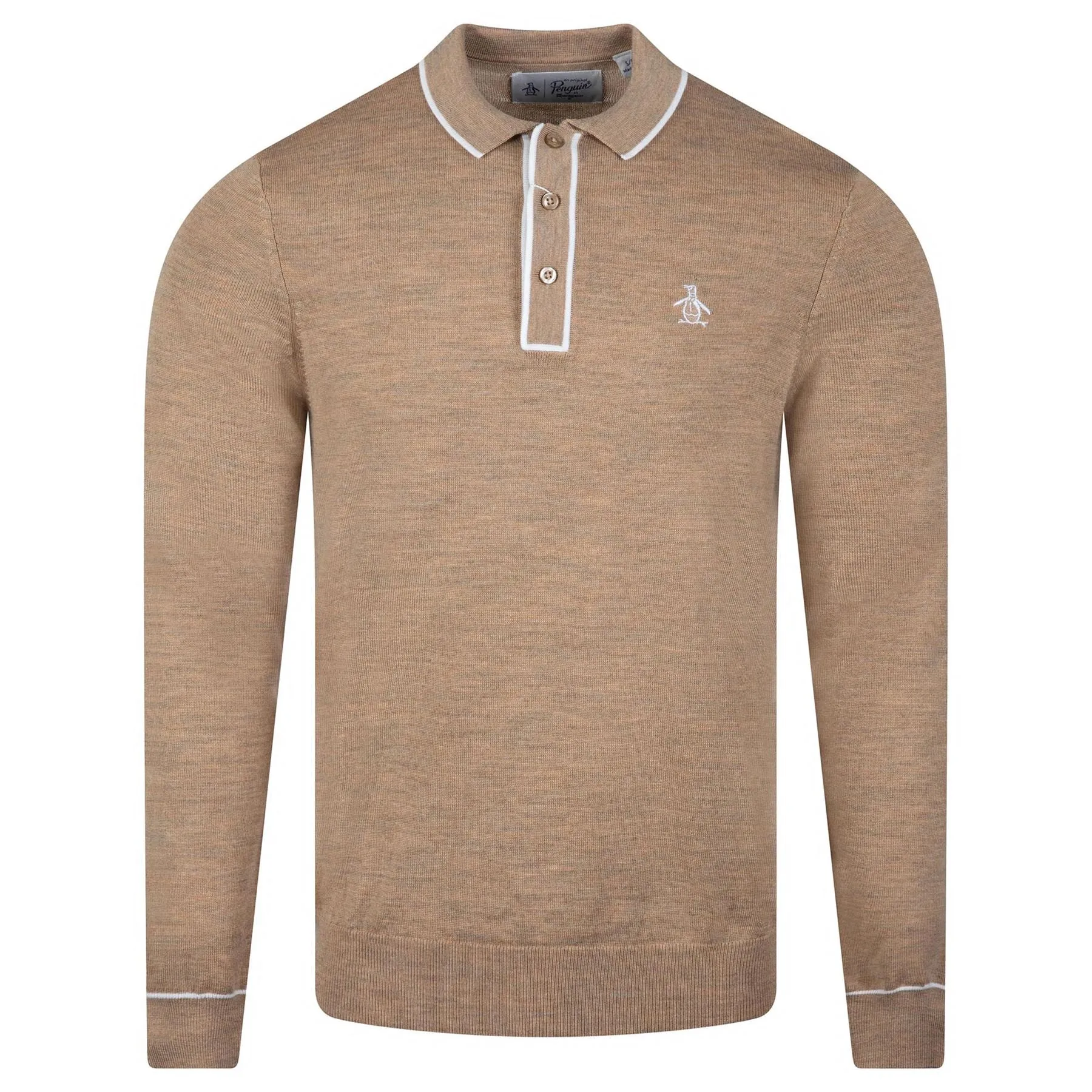 Earl Merino Sweater Light Prairie Sand - AW23