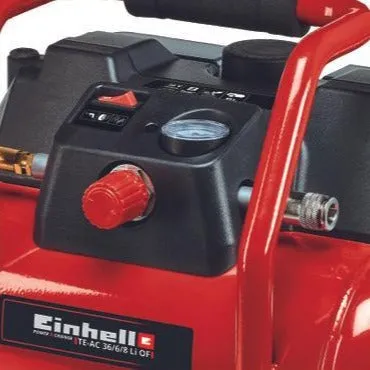 Einhell | Air Compressor TE-AC 36/6/8 Li OF Set 18V Tool Only