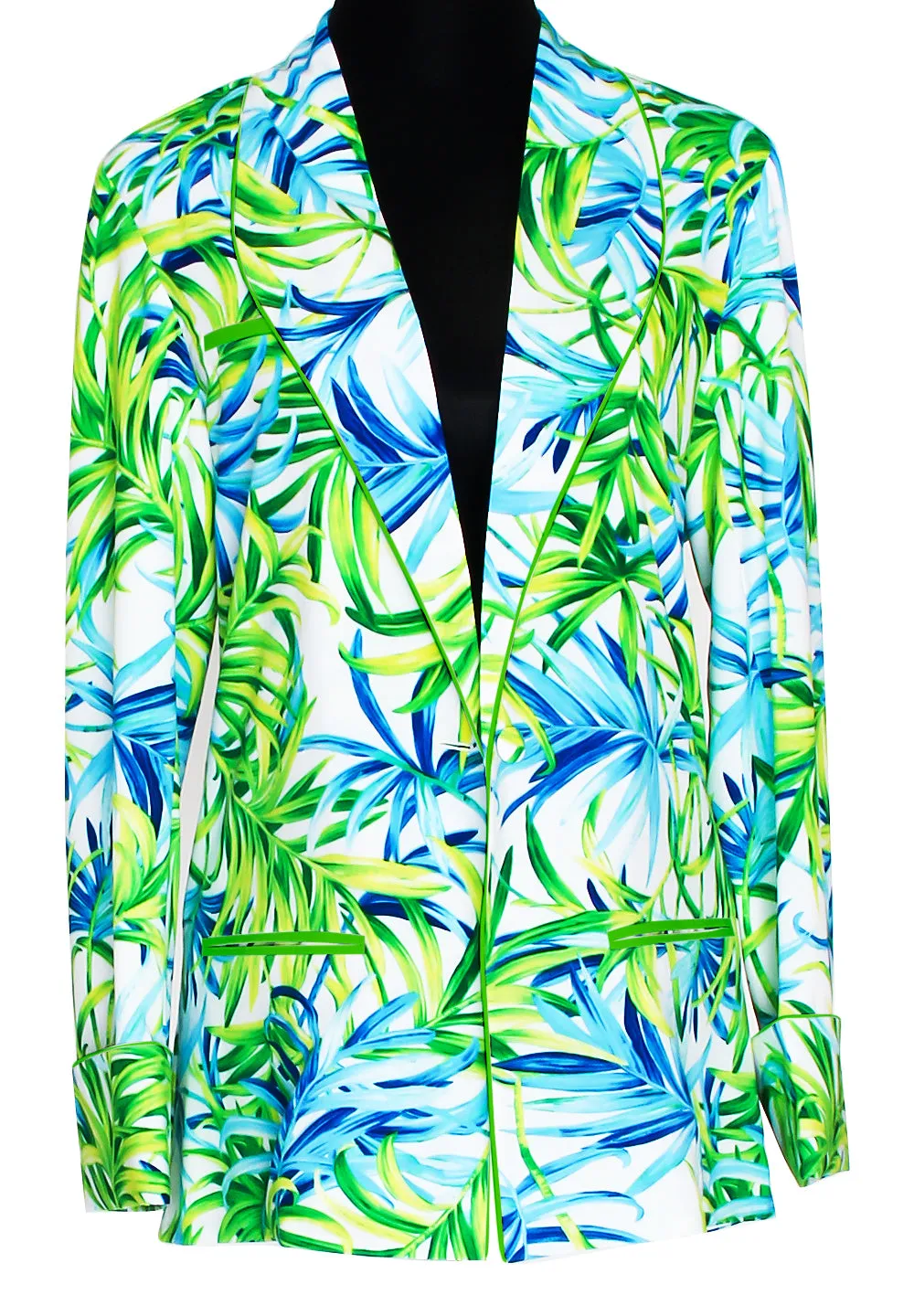 Euphoria – Paradise Palm Blazer (Neon Green)