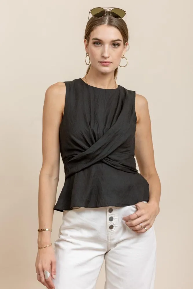 Evelyn Twist Top - FINAL SALE