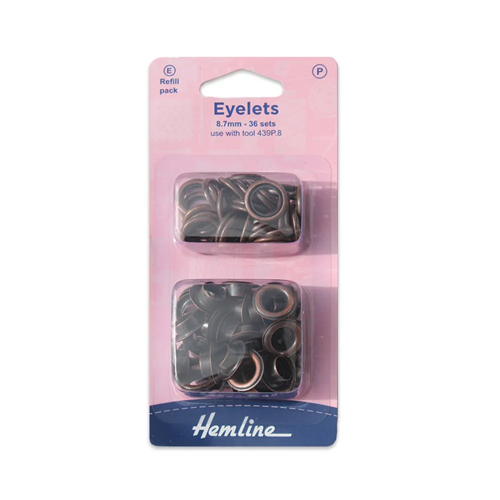 Eyelet Refills 8.7mm Bronze