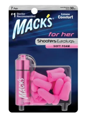 For Her - Earplugs - Shooters Soft Foam