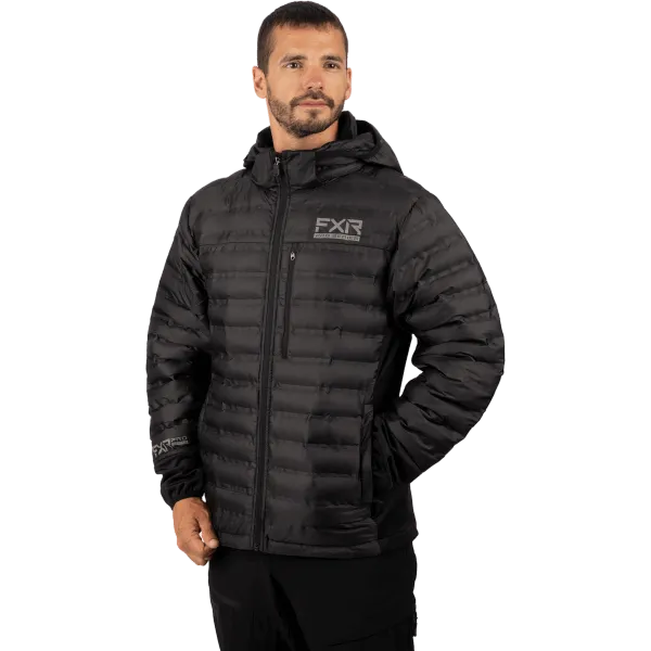 FXR Men's Podium Hybrid Quilted Hoodie