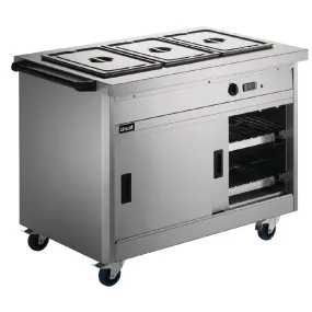 GF374 Lincat Panther Hot Cupboard and Bain Marie Top P8B3PT