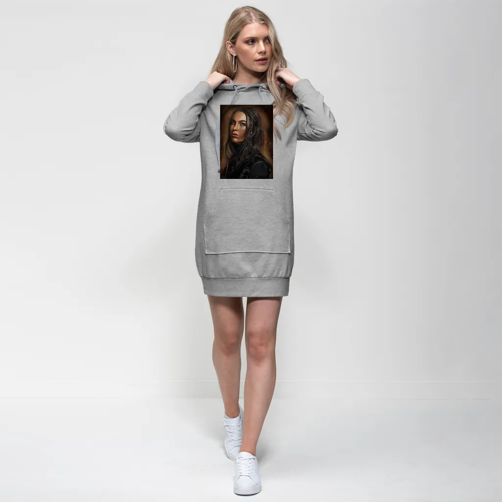 Girl Premium Adult Hoodie Dress