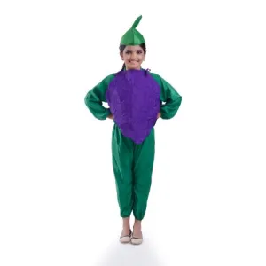 Grapes Green Cap and Purple Grapes Shape Cutout