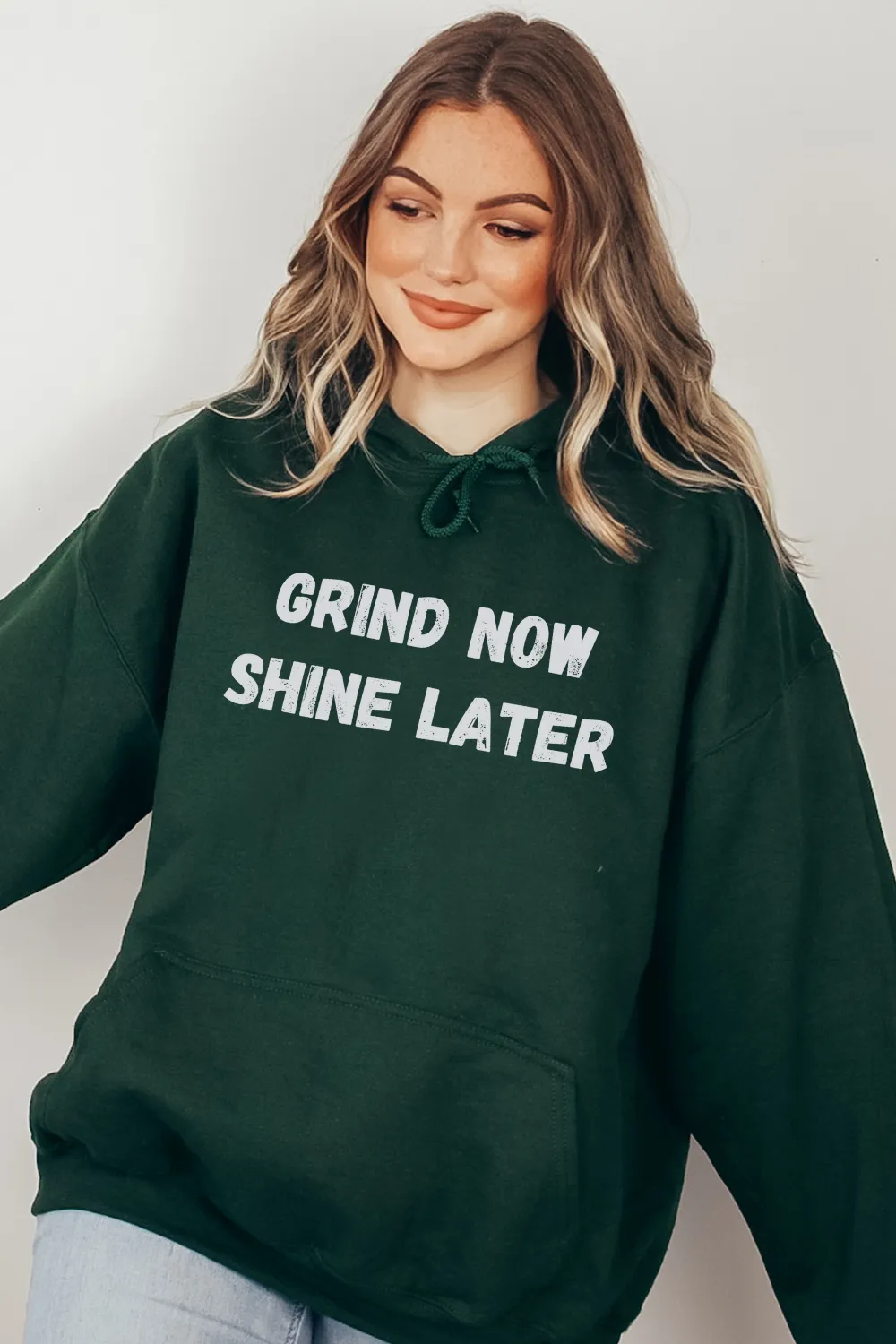 Grind Now Shine Later Hoodie Sweatshirt