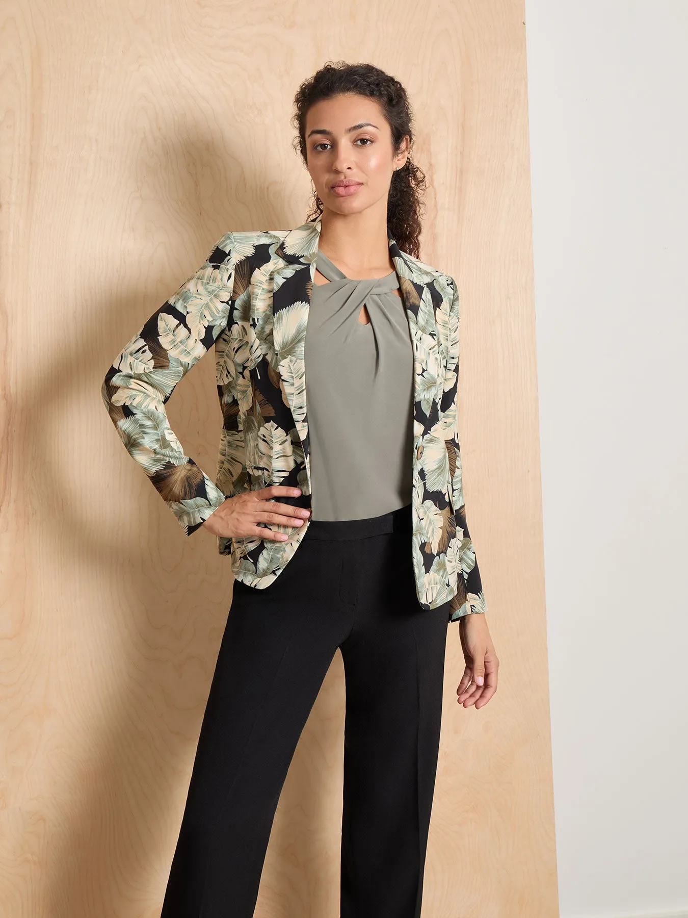 Holly Jacket, Botanical Print