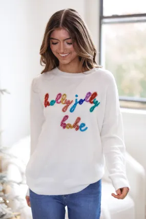 Holly Jolly Babe Sweater