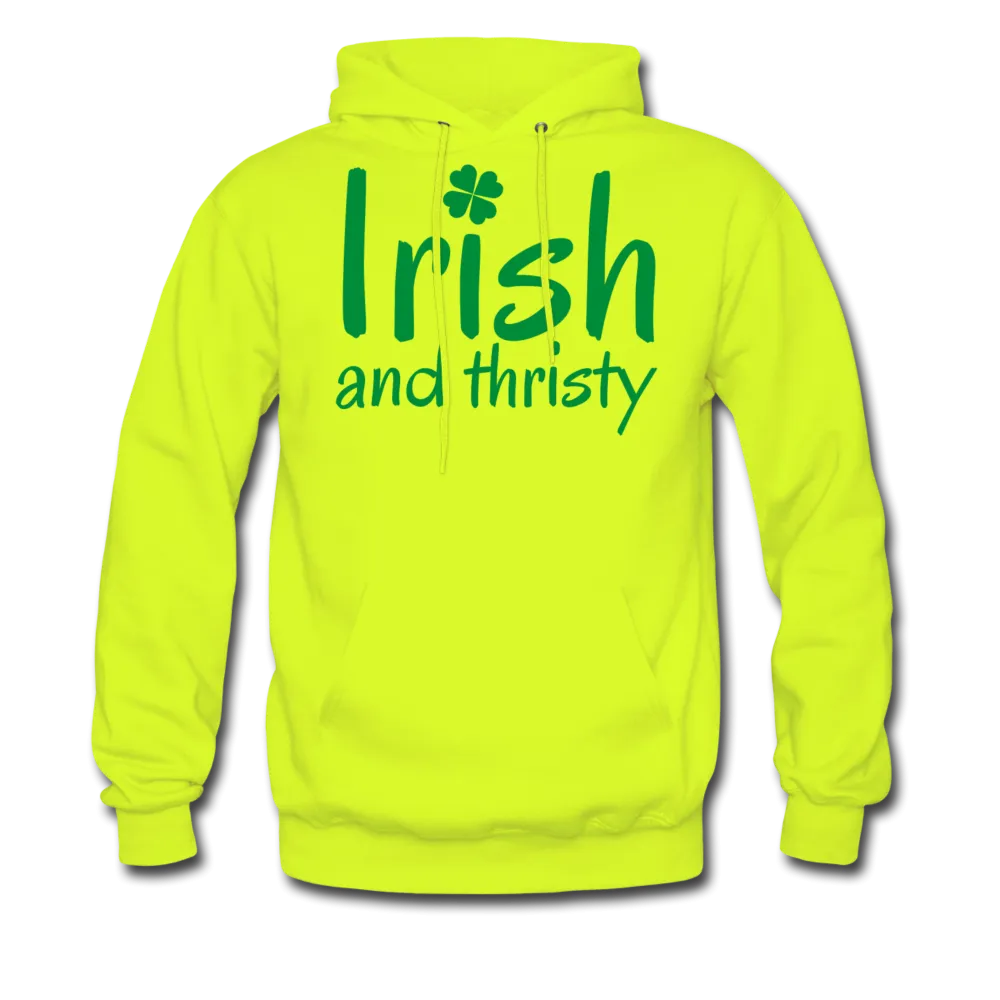 Irish & Thirsty Men's Hoodie