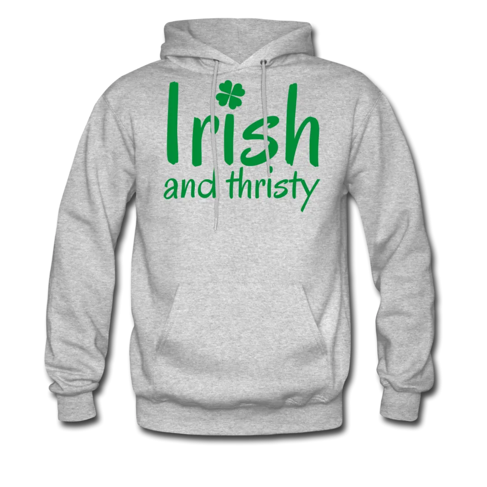 Irish & Thirsty Men's Hoodie