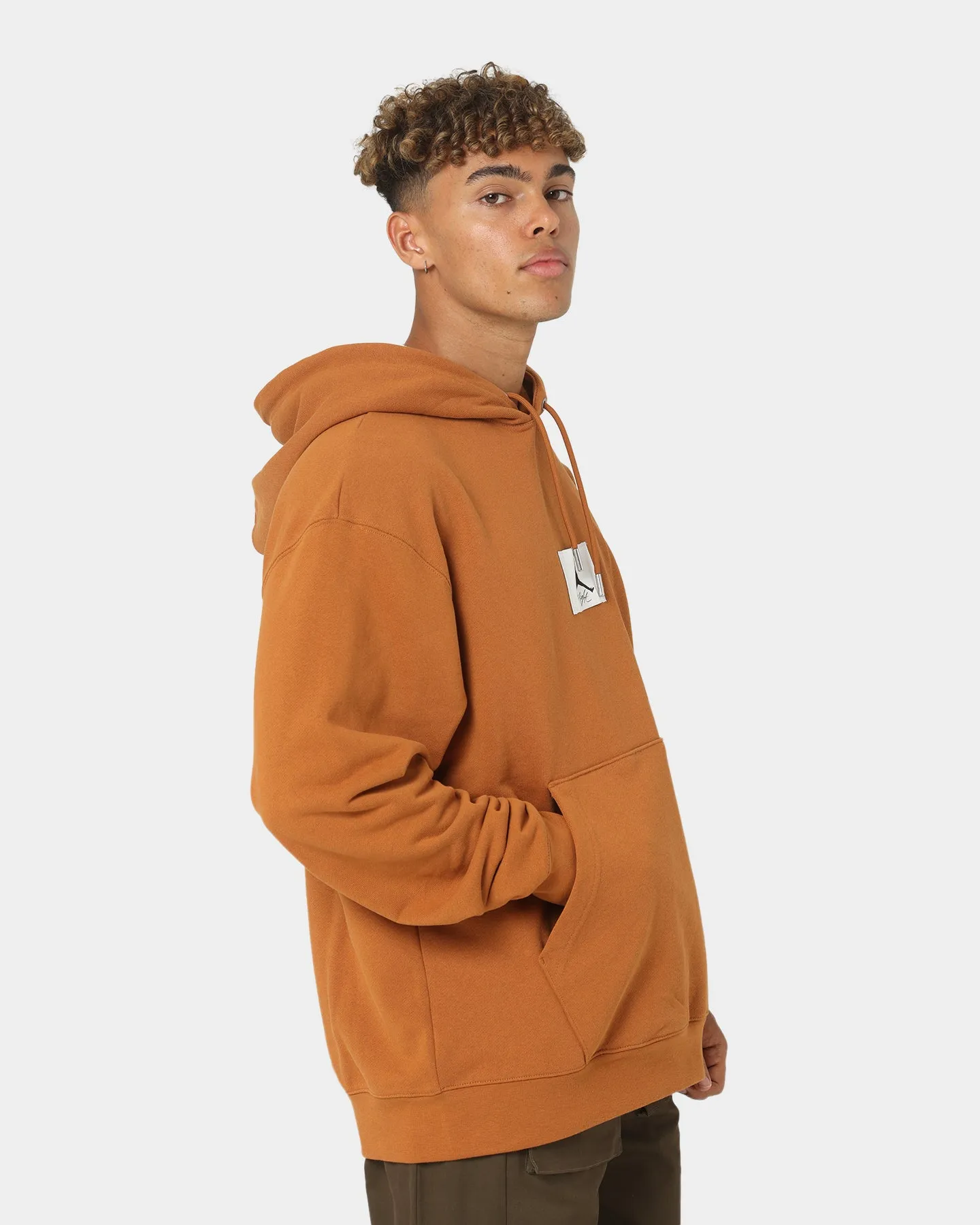 Jordan Essentials Statement Fleece Hoodie Desert Bronze