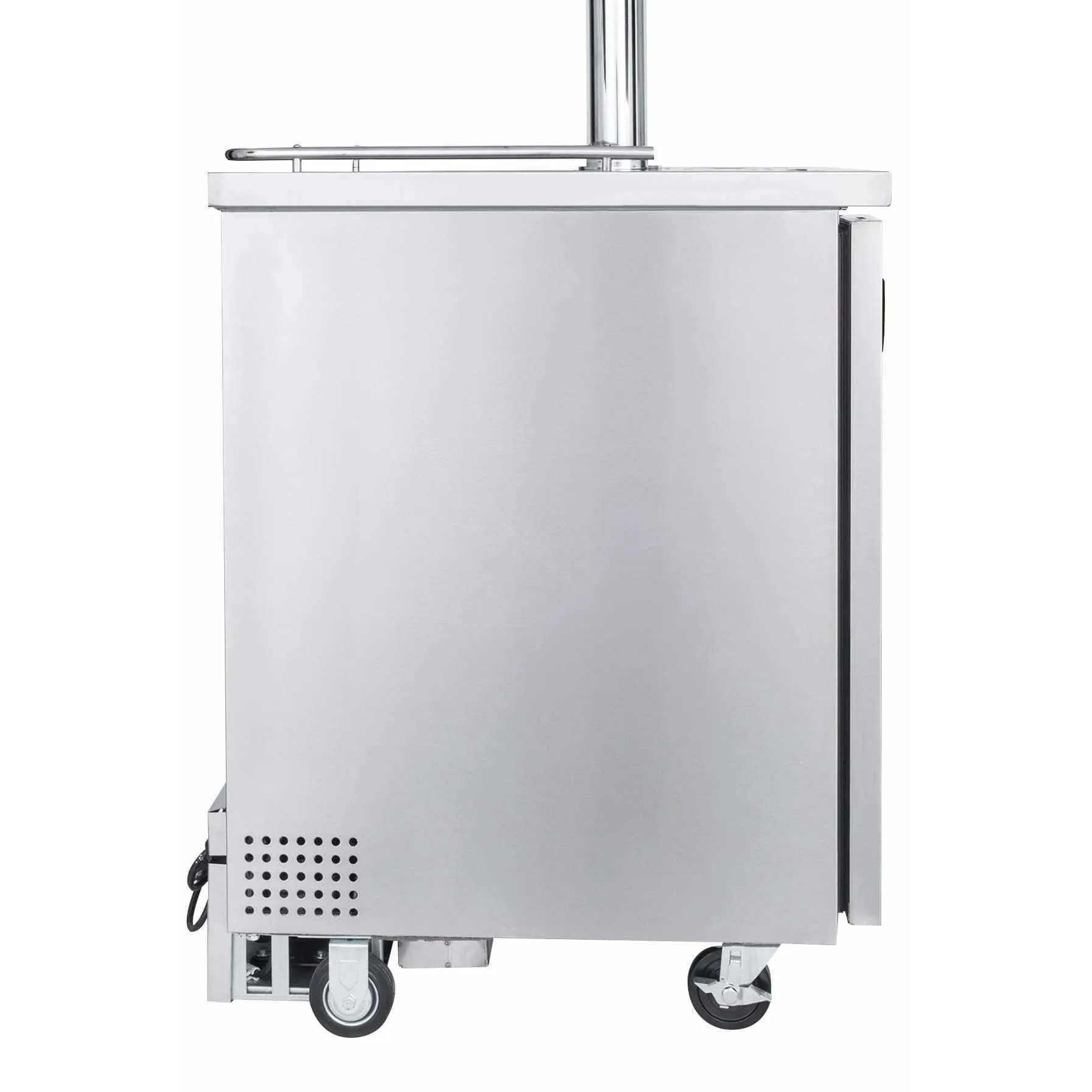 Kegco 24" Wide Kombucha Single Tap All Stainless Steel Kegerator KOMC1S-1