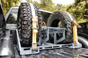 Krazy House Customs - Modular Tire Carrier - 2017-2020 Raptor