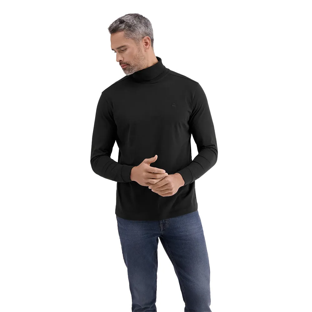 Lerros Turtleneck Cotton black