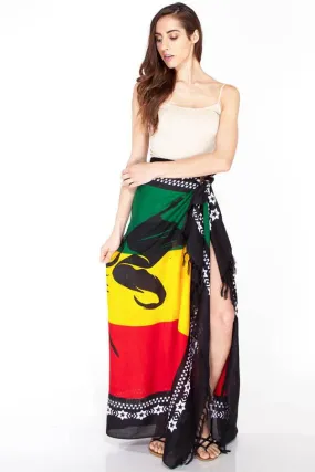 Lion of Judah Rasta Sarong Multi-Way Wrap