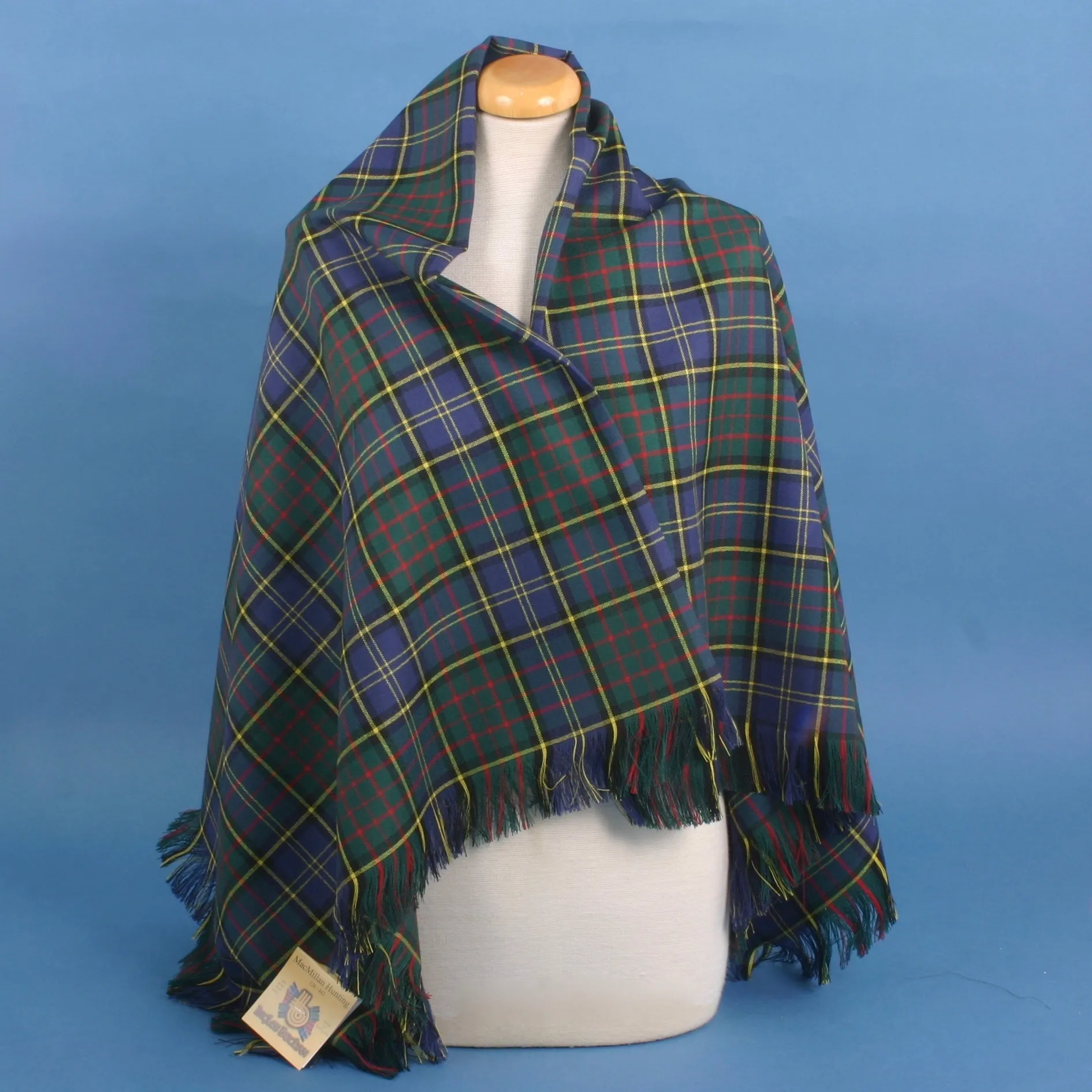 MacMillan Hunting Modern Tartan Shawl