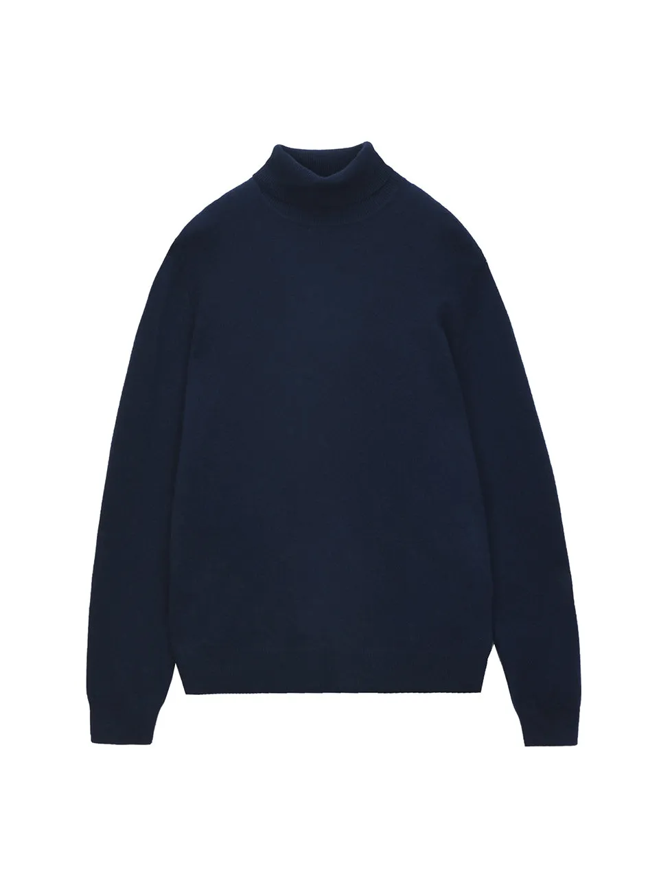 Men Turtleneck Sweater_Navy