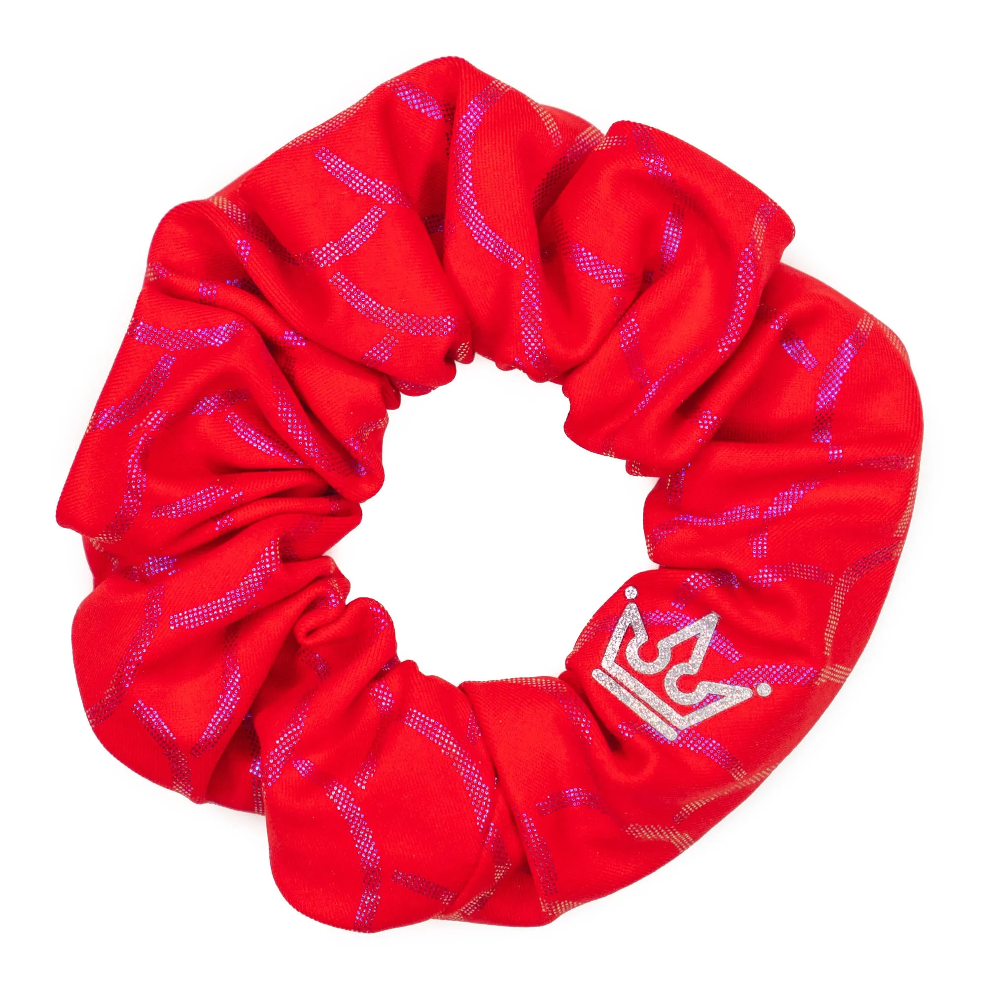 Mermaid Princess Zipper Scrunchie - Red