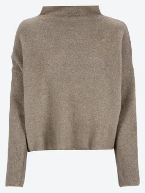 Mika yak funnelneck sweater