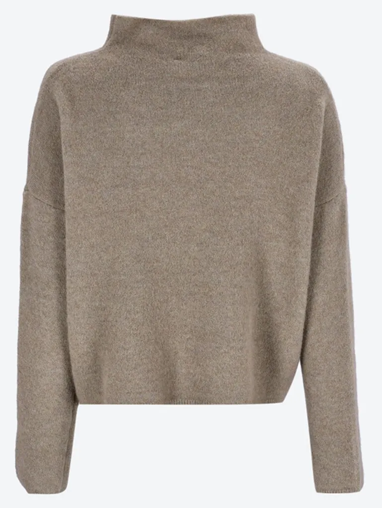 Mika yak funnelneck sweater