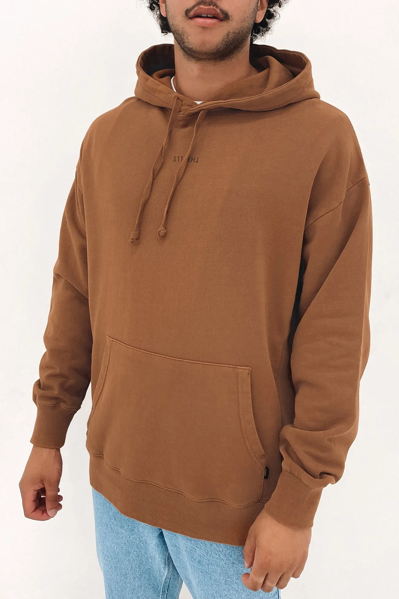 Minimal Thrills Slouch Pull On Hood Bronze