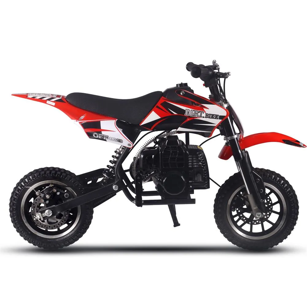 MotoTec Alien 50cc 2-Stroke Kids Gas Dirt Bike