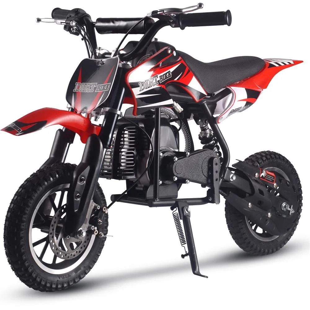 MotoTec Alien 50cc 2-Stroke Kids Gas Dirt Bike