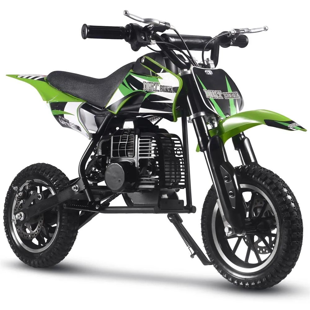 MotoTec Alien 50cc 2-Stroke Kids Gas Dirt Bike