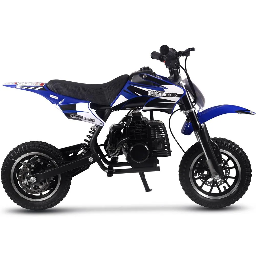 MotoTec Alien 50cc 2-Stroke Kids Gas Dirt Bike