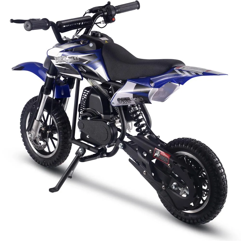 MotoTec Alien 50cc 2-Stroke Kids Gas Dirt Bike