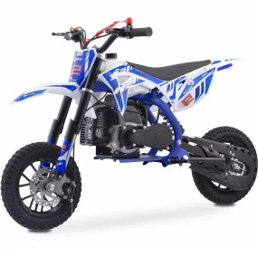 MotoTec Villain 52cc 2-Stroke Kids Gas Dirt Bike