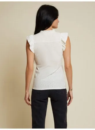 Nation LTD - Habiba Fancy Tank in Off White