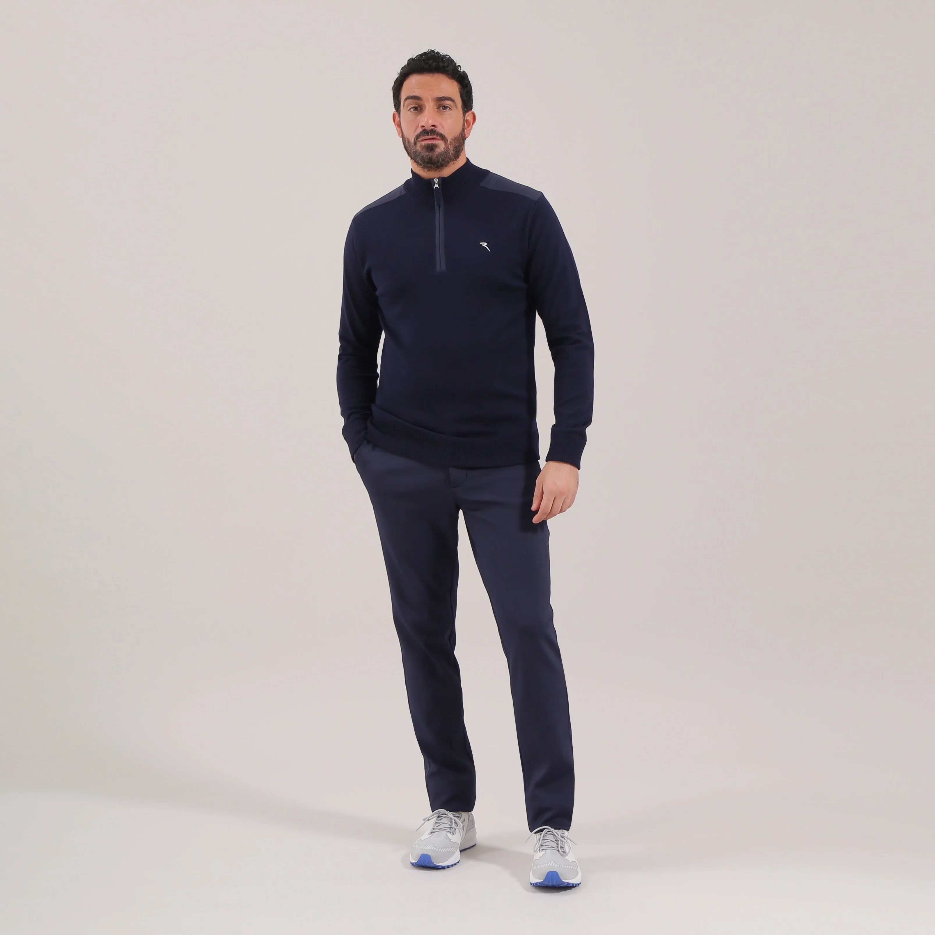 NOBODY | MERINO WOOL QUARTER ZIP