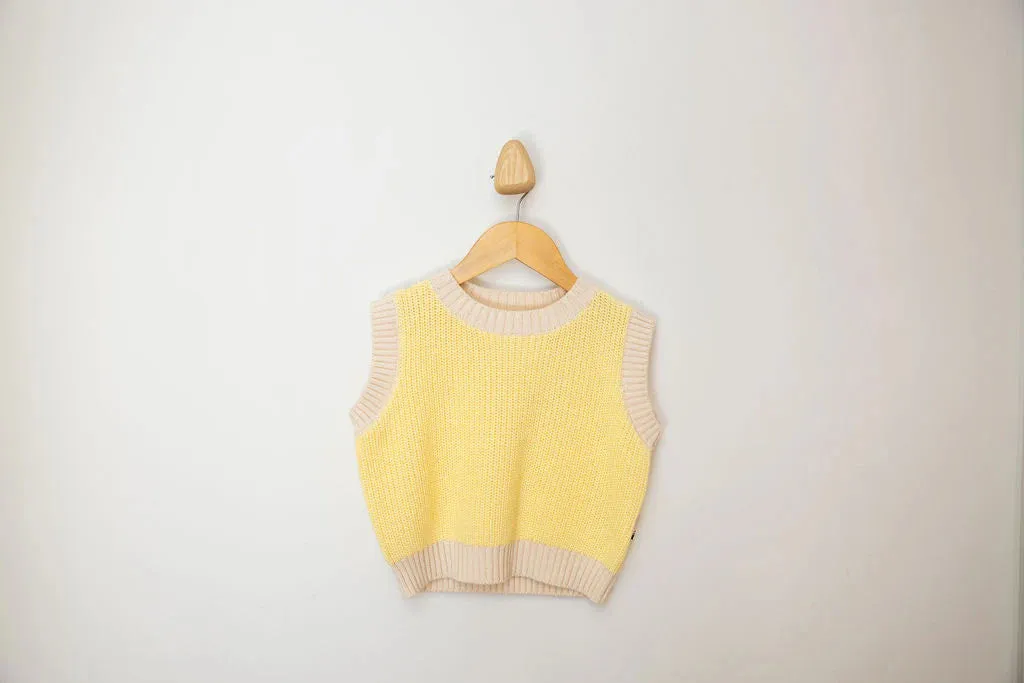 Nonno Vest - Butter Yellow