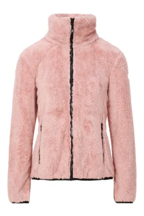 Nordberg Evy fleece vest dames roze