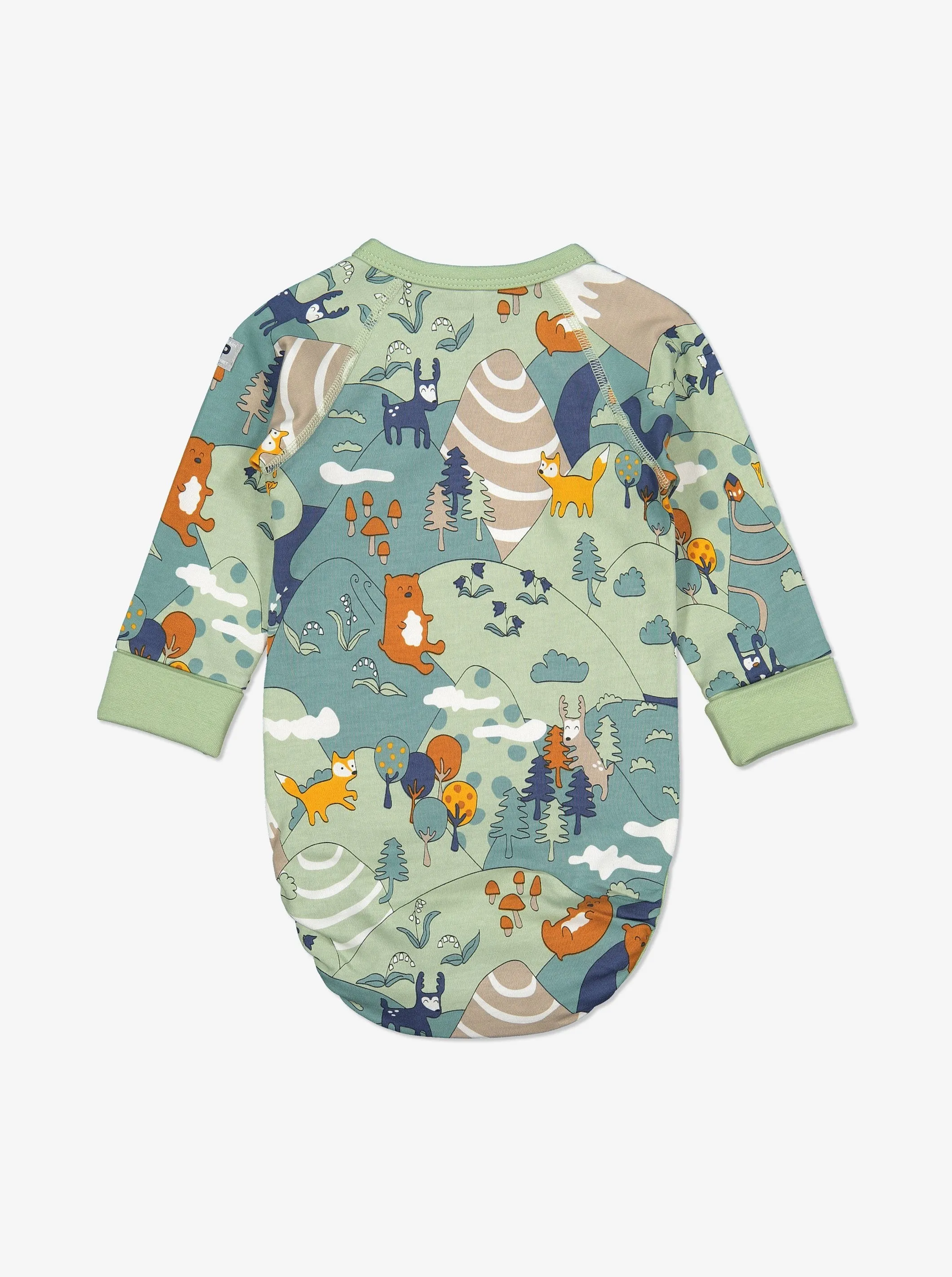 Nordic Forest Wraparound Babygrow