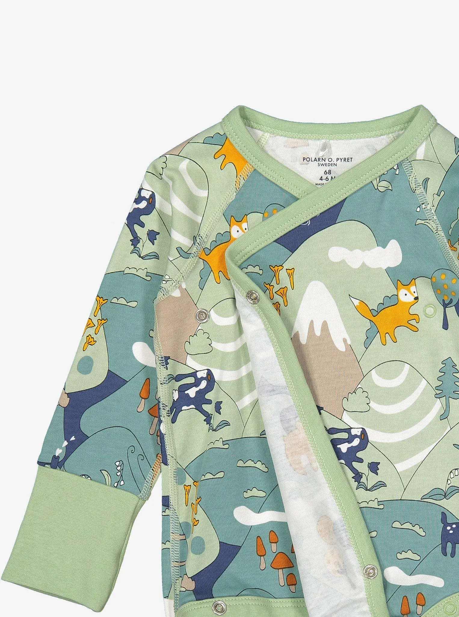 Nordic Forest Wraparound Babygrow