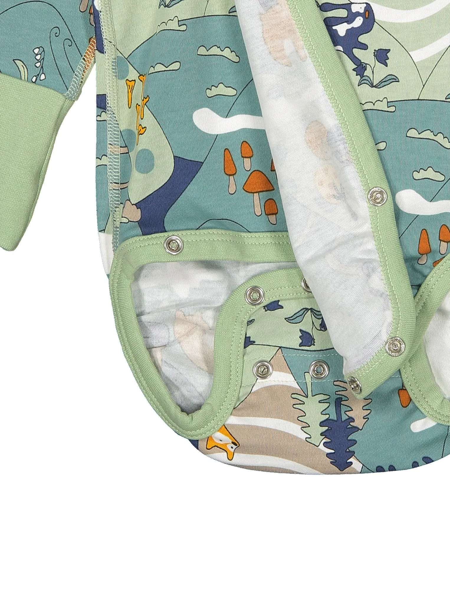 Nordic Forest Wraparound Babygrow