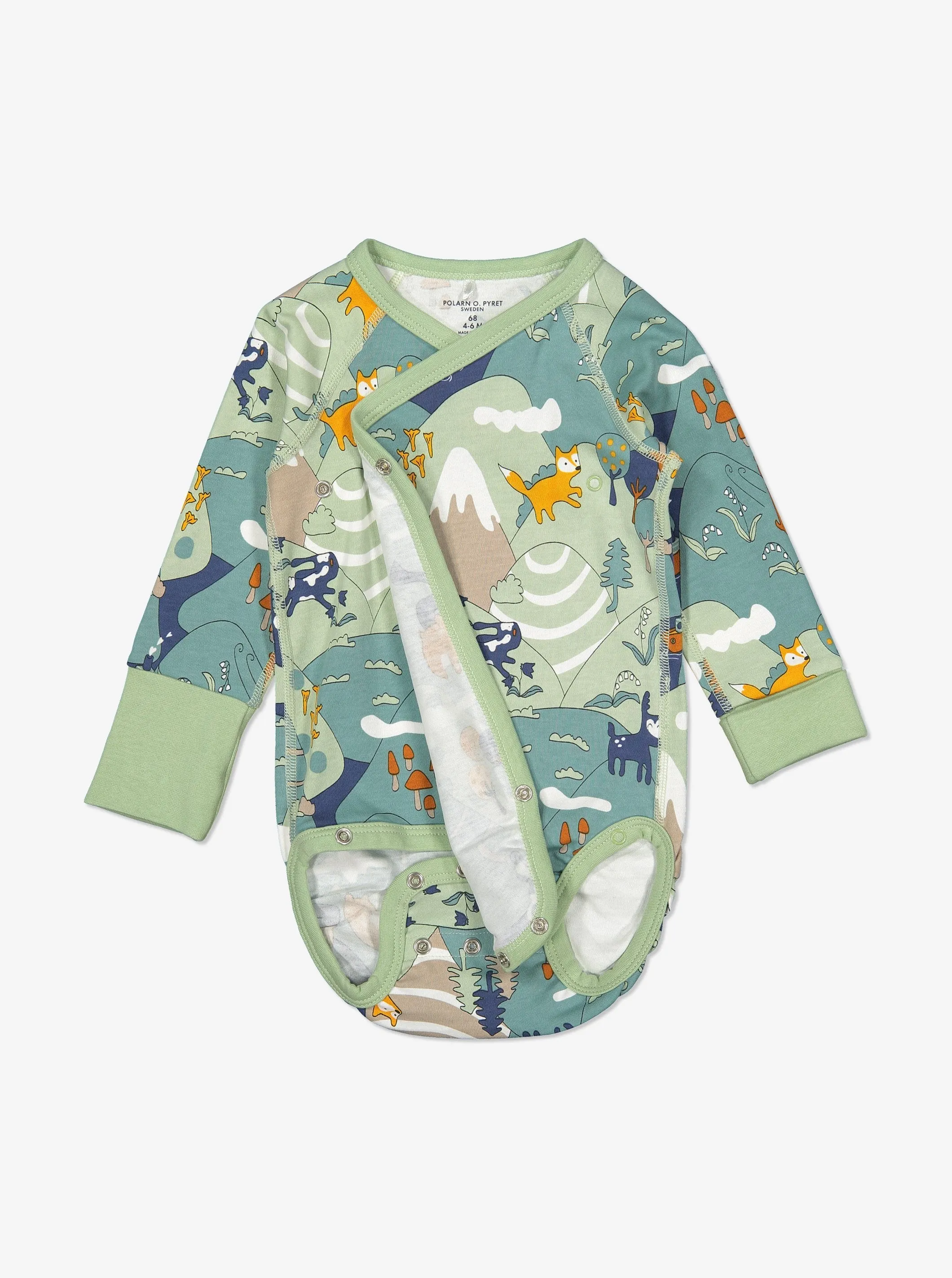 Nordic Forest Wraparound Babygrow