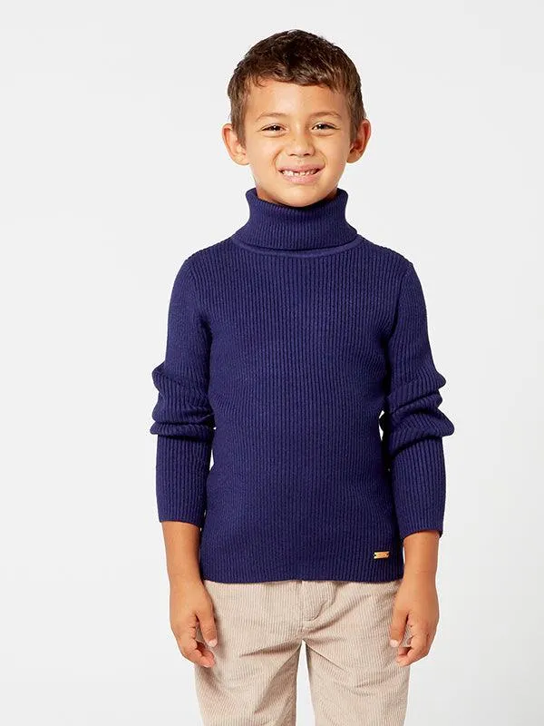 One Friday Navy Blue Turtleneck Warmer