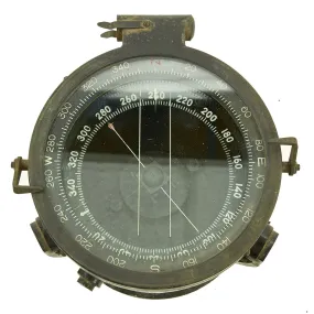 Original Japanese WWII Type 2 Gou Aircraft Compass for the Type 97 Mitsubishi Ki-21 "Sally" Bomber