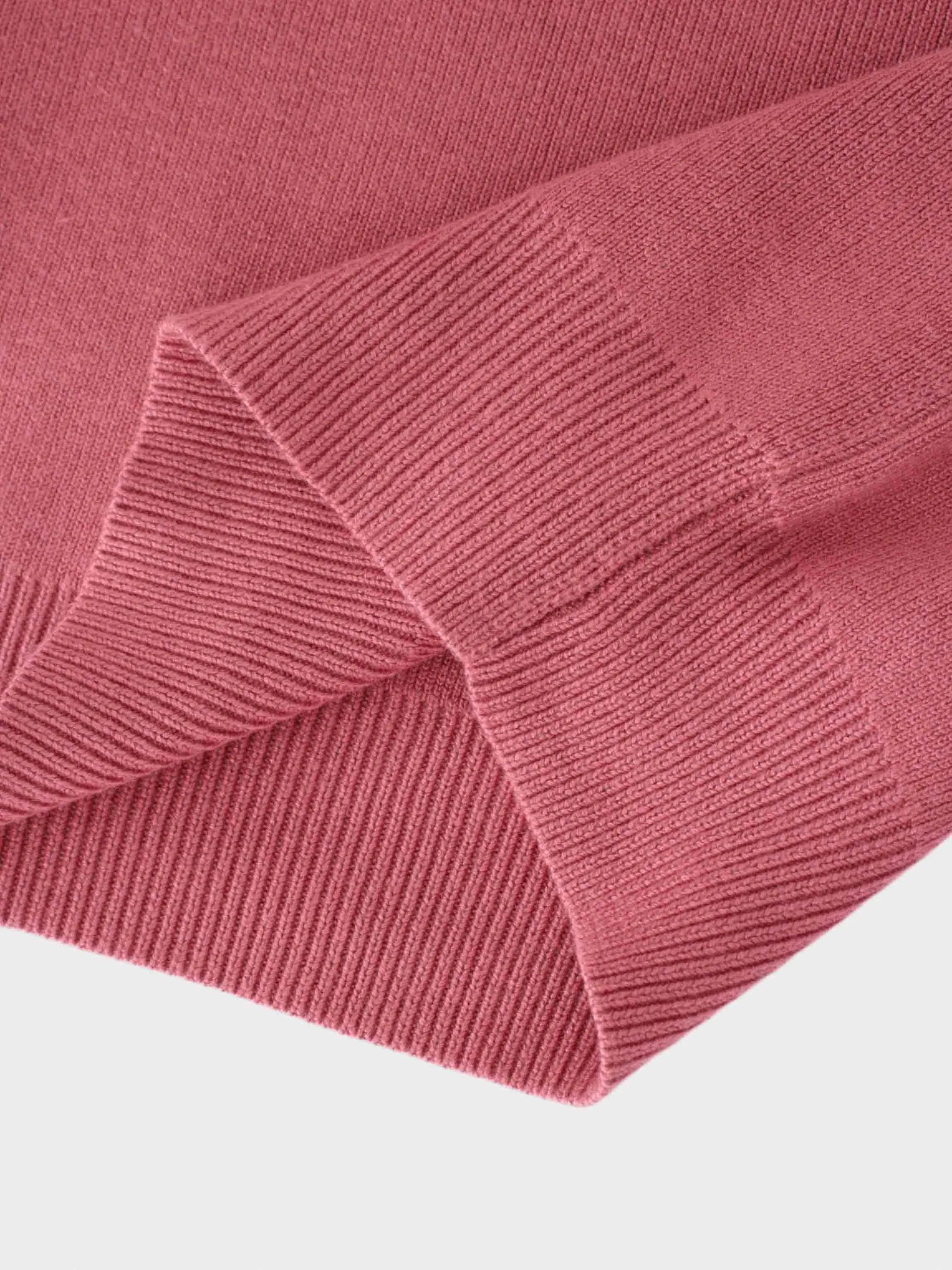 Oversized Soft Knit Sweater-Rose