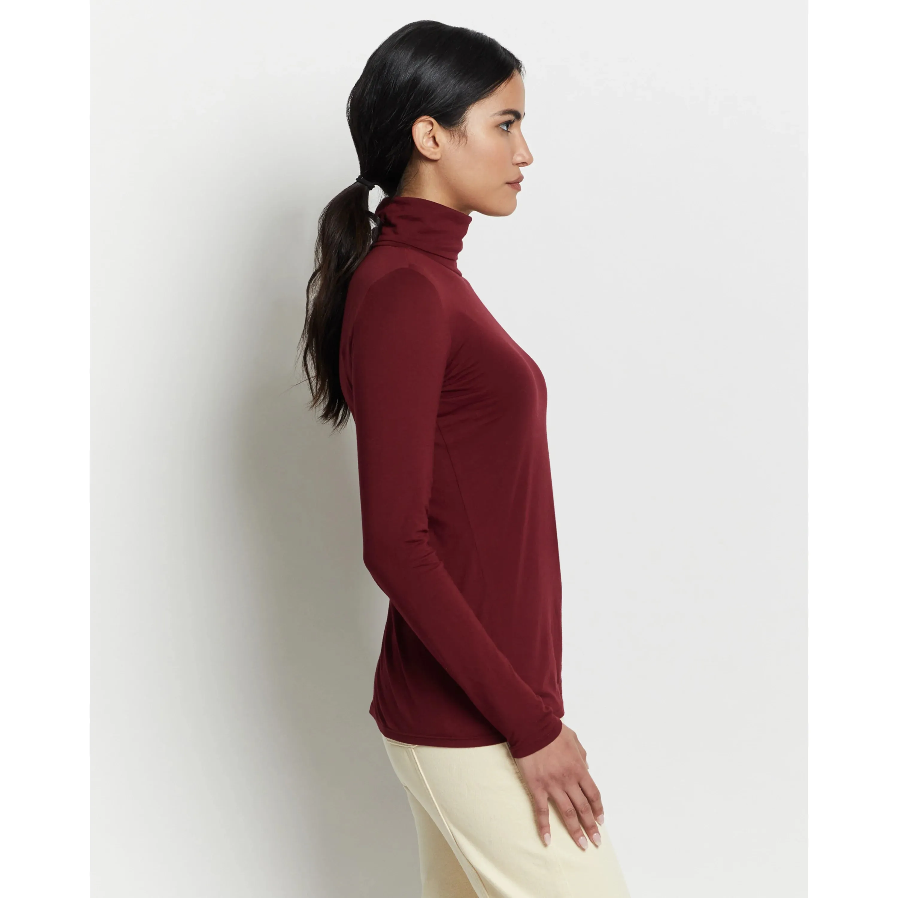 Pendleton | Long-Sleeve Turtleneck Jersey Tee | Women's