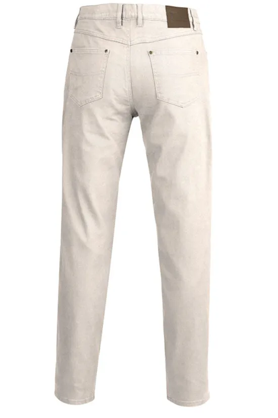 Pilbara Men's Stretch Jeans - Bone