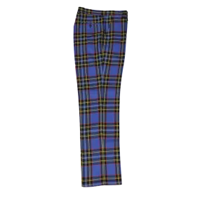 Plaid Royal Blue Yellow Black Red Pants